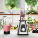 Liquidificador Multiuso Lumax Com Jarra de Vidro + BRINDE: Porta Tempero Vertical 16 Potes - COMPRE 1 LEVE 2